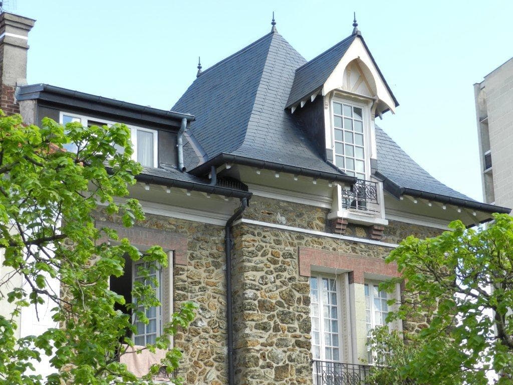 Couverture zinc joint debout immeuble